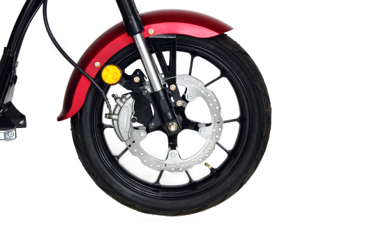 Электрический скутер Ikingi Chopper красный 