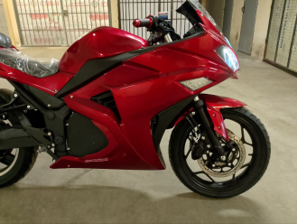 Электромотоцикл Yamaha R3 Dark red