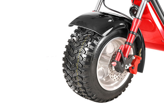 Электроскутер WHITE SIBERIA IKRA 5000W, черный