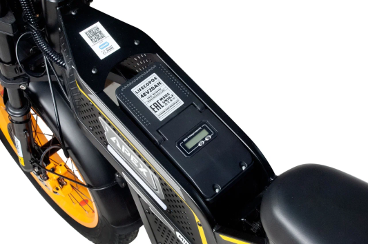 Электровелосипед Minako Apex желтый