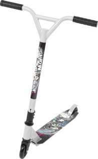Самокат трюковый Bradex, колеса 100 мм, белый
